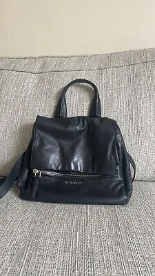 $715 • Buy Givenchy Pandora Small Flap Shoulder Bag Black
