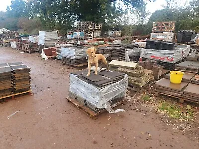 Reclaimed Marley Modern Eternit Pan Tile £1.00 Concrete Roof Brum Base  In Stock • £1