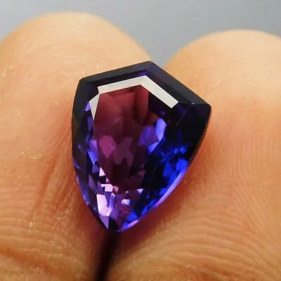 Extremely Rare Natural Purple Tanzanite 5 Ct Fancy Certified Loose Gemstone • £15.09