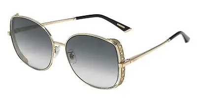 £180 • Buy Original Chopard Sunglasses, Gold, SCHD 48S-0300-59