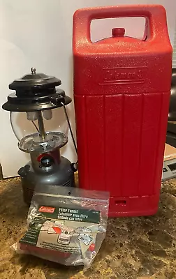 Coleman Powerhouse Lantern With Red Carrying Case Dated 1988 NEW • $45.95