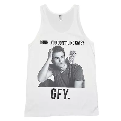 Paul Wesley  You Don't Like Cats? GFY  American Apparel SMALL Vampire Diaries • £19.27