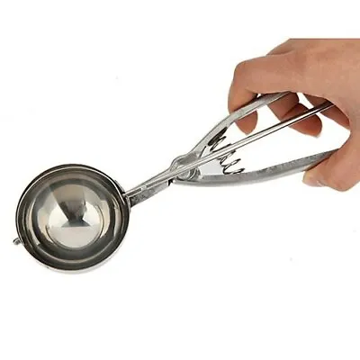 Ice Cream Scoop Stainless Steel For Mash Potato Ice Cream Spoon Ball Scooper • £6.99