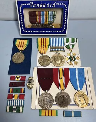 Lot Of 22 Vintage 1960’s Vietnam & Korea Era Military Medals Bars Pins • $22.50