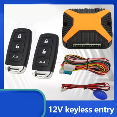 12V Remote Control Central Door Lock Locking Keyless Entry Alarm System • $26.59