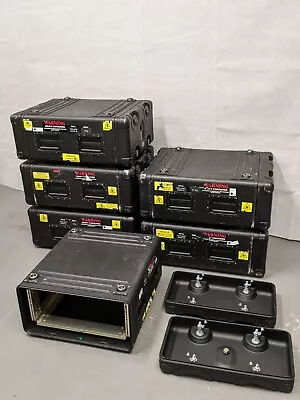 £199.99 • Buy 19  4U Double End Aluminium Shock Rack Mount Transport Flight Storage Case Box 