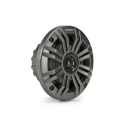 £129.95 • Buy Kicker Marine 4 (100 Mm) Coaxial Speakers With White & Charcoal Grills ( Pair )