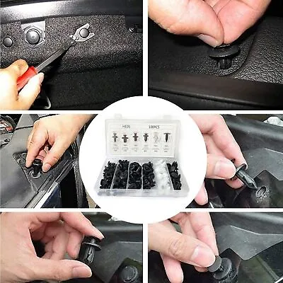Kit Bumper Parts Car Body Rivet Trim Molding Retainer Assortments Clip Push Pin • $13.99