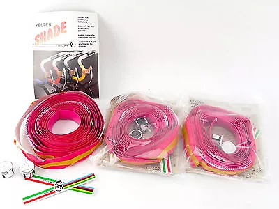 Vintage Handlebar Tape Fuchsia Pelten Shade Graduating 1980-90's Bike NOS X 3 • $35