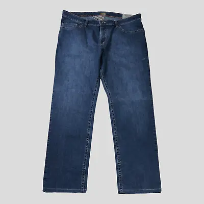 Camel Active Hudson Jeans Straight Fit Stretch Dark Wash Men's W40 L31 • £21.95