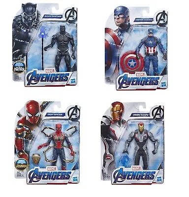 Marvel Avengers Endgame Superheroes 6  Scale Action Figure - Full Set Of X4 • £26.99