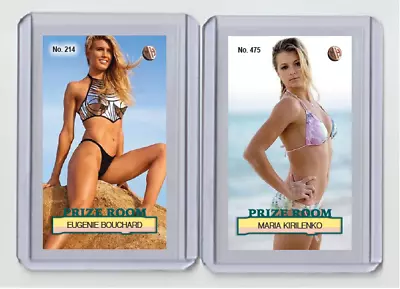 Maria Kirilenko Rare MH Prize Room #'d 1/3 Tobacco Card No. 475 • $5