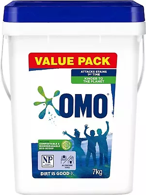 OMO Active Clean Laundry Detergent Washing Powder Front And Top Loader 7kg • $62.95