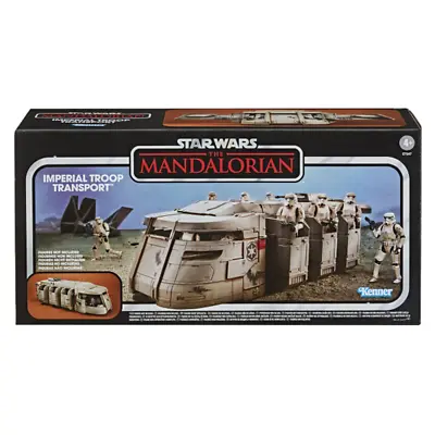 Star Wars The Vintage Collection Mandalorian Imperial Troop Transport Vehicle • $64.08