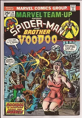 Marvel Team-Up #24 VF- 7.5 Off-White Pages (1972 1st Series) • $17