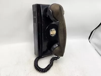 Vintage Western Electric M3 354 Non Dial Wall Telephone Phone W/ F1 Handset • $60.29