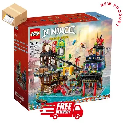 Brand New LEGO 71799 NINJAGO City Markets - AU Stock & Free Shipping • $647