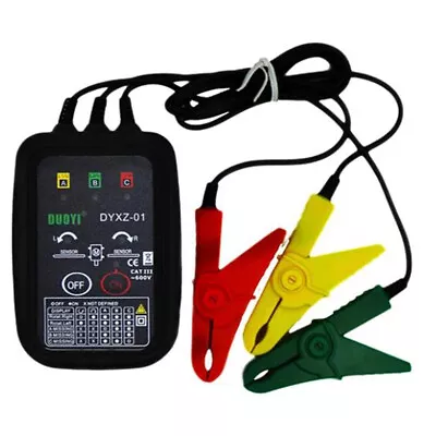 3 Phase Rotation Tester Non-Contact 70V~600V AC Voltage Indicator Detector Meter • $39.99