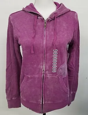 Billabong Faded Pink Full Zip Hoodie Women's Fleece Jacket NWT Choose Size • $14.99