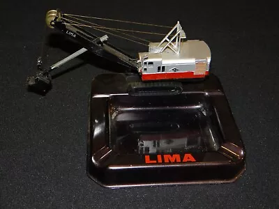 Super Rare! Mercury #art 507 Diecast Lima Steam Shovel Bucket Loader W/ashtray • $29.99