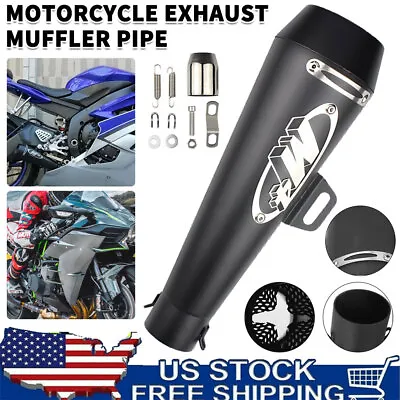 2023 Motorcycle Exhaust Muffler Pipe DB Killer Slip Exhaust For GSXR 750 YZF R6 • $35.95