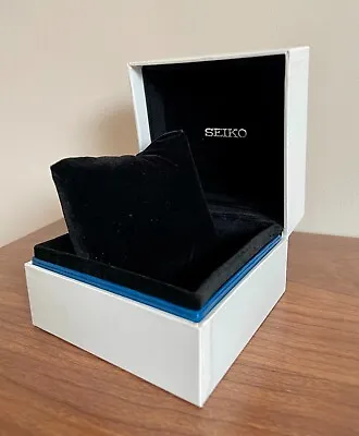 Genuine Seiko White Watch Presentation Box Storage Case • £15.99