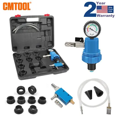$74.99 • Buy Auto Coolant Vacuum Refill & Purge Tool Kit Engine Cooling System Refilling Tool