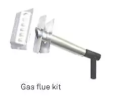 Exhaust Smoke Gas Flue Vent Kit Pipe Stove Fireplace Motorhome Caravan RV Fridge • £32.90