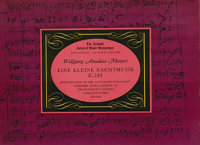 $18.71 • Buy Eine Kleine Nachtmusik - Wolfgang Amadeus Mozart