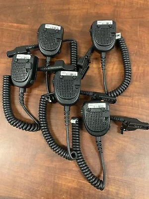 Lot 5 Motorola Rmn5038a Radio Mic Ht1000 Jt1000 Mtx9000 Xts 1500 2500 3500 5000 • $99.99