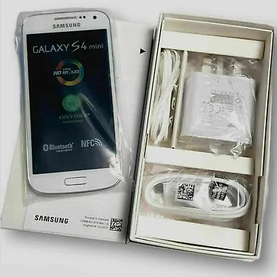 £49.99 • Buy  New Condition Samsung Galaxy S4 Mini GT-I9195 White  8GB Smartphone Boxed