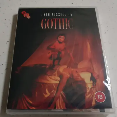 Gothic  -  Blu Ray  -  New & Sealed  Region B  Ken Russell • £14.99