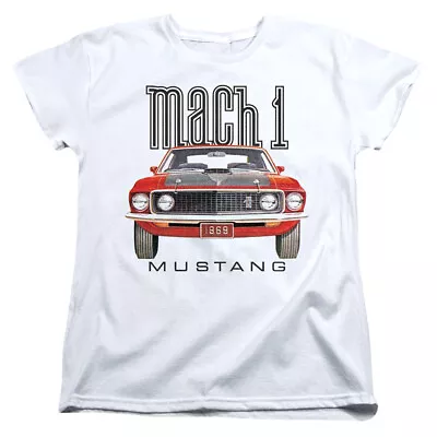 FORD MUSTANG 69 MACH 1 Licensed Women & Junior Tee Shirt SM-2XL • $24.95