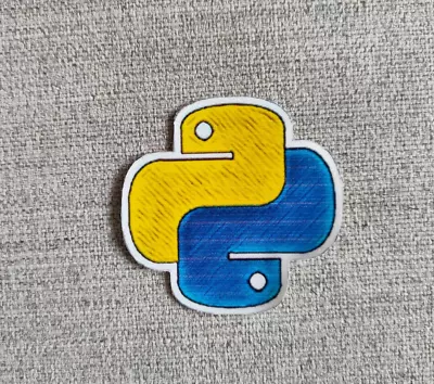 Python Sticker Linux Code Vinyl Waterproof Programmers Hackers Laptop Coding • £1.99