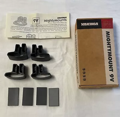 Yakima 9V Mighty Mounts - Set Of 4 New In Box (See Fit List) With Pads As Well! • $22.95