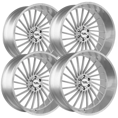 $2086.96 • Buy (Set Of 4) Off-Road Monster M27 26x12 6x5.5  -44mm Brushed Wheels Rims 26  Inch