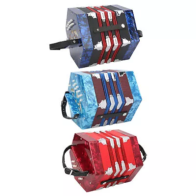 Concertina Accordion Portable Professional For Adults Musical Instrument Sup GSS • $187.84