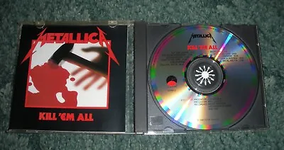 Metallica Kill'em All Original Elektra Megaforce 960766-2 Cd Thrash Metal 1983 • $13