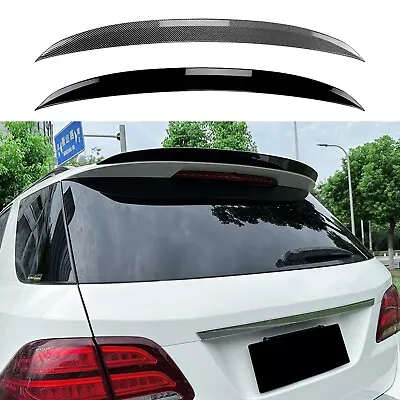 Carbon Look Rear Trunk Spoiler Lip Wing For Mercedes W166 ML GLE Class 2012-2019 • $53.78