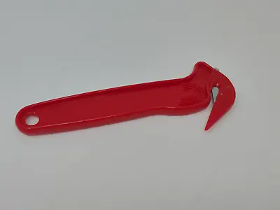 PHC DFC364 Red Safety Knife - NSF Food Safe - Metal Detectable - Safety Cutter • £3.99