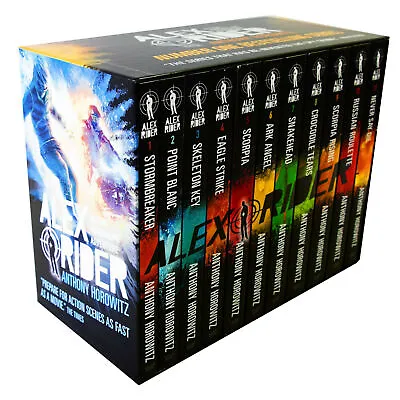 Alex Rider The Complete Missions 11 Books By Anthony Horowitz - Ages 9-14 - PB • $36.95