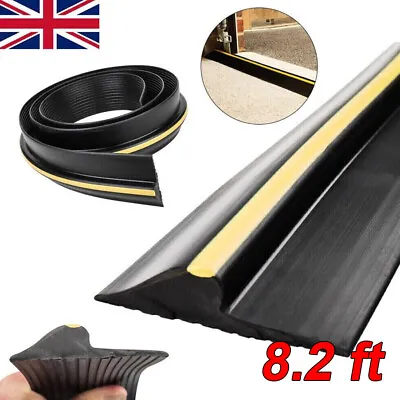 Garage Door Floor Threshold Weather Seal Heavy Duty Rubber Draught Excluder UK • £12.82