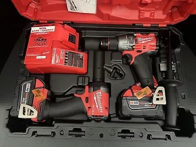 Milwaukee 3697-22 M18 FUEL 18V 2-Tool Combo Kit (Hammer Drill & Impact Driver) • $359.99