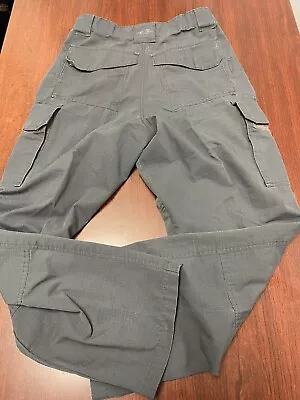 Tru Spec Tactical Men’s Size 30X29 Zipper Fly Multi Pocket Gray Pants  • $22.99