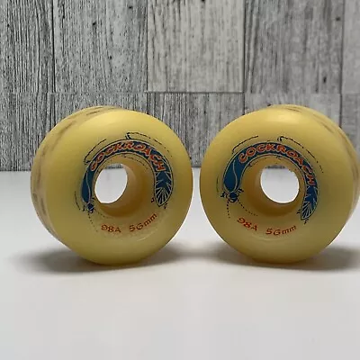 2 Vintage 1980's Cockroach Skateboard Wheels • $189.96