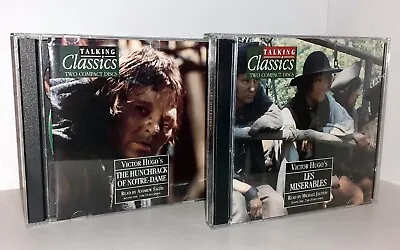 VICTOR HUGO - Les Miserables & The Hunchback Of Notre Dame - 2 CD Audio Books • $9.94