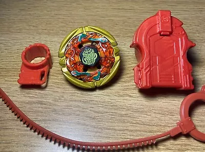 Gold Flame Serpent SW145F Beyblade Hasbro Metal Masters - US Seller • $24.99