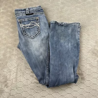 Cowgirl Tuff Bootcut Jeans Western Denim - Tag 28x33 Fits 29x31 • $16