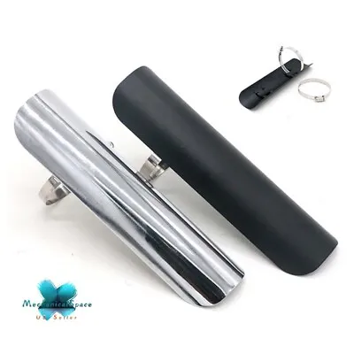 Motorcycle Exhaust Muffler Pipe Heat Shield Cover Heel Guard For Harley • $13.98