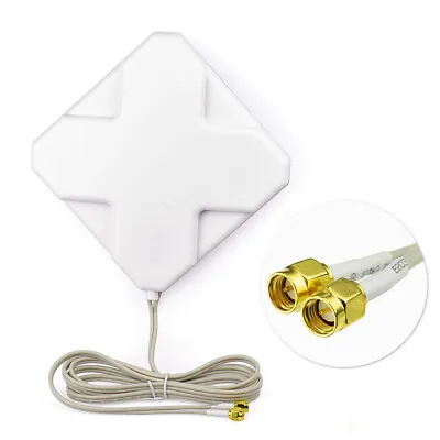 Mobile Broadband Antenna TP-LINK 4G Aerial Booster TL-MR6400 AC750 MR200 2x SMA • $21.59